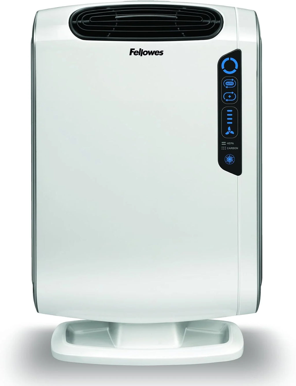 Aeramax Oczyszczacz Powietrza Hepa Dx55 od Fellowes, do 18 – 28 M², 3 – 5 Zmian Powietrza/Godz., True Hepa i Filtr Węglowy, Ochrona Antybakteryjna, Cichy, Energy Star