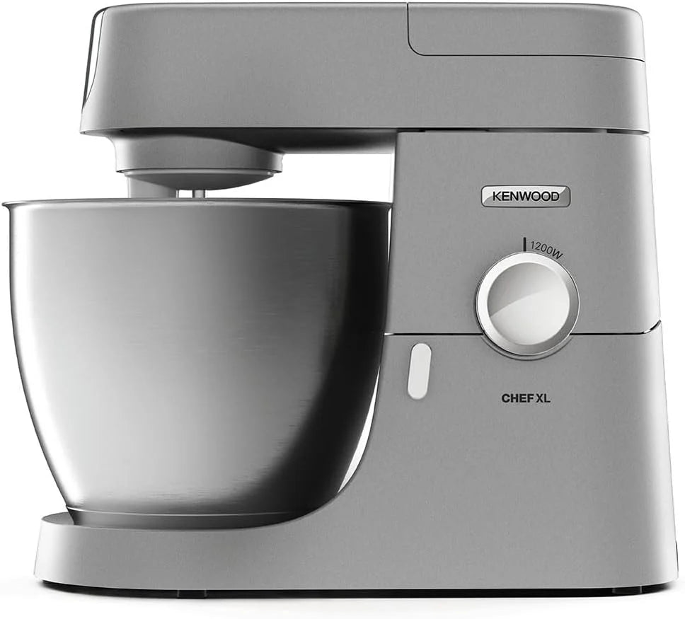 Kenwood KVL4100S Chef XL Robot Kuchenny, Stal Nierdzewna, 1200 W, 6.7 L, Srebrny