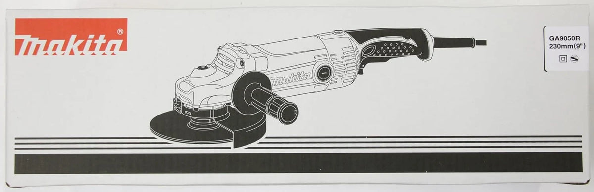 Makita Szlifierka Kątowa, Czarny/Niebieski, 455 x 250 x 132 mm