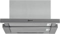 Bauknecht DBAH 65 LM X okap kuchenny płaski klosz / 60 cm/nadaje się do pracy z wywiewem i obiegiem powietrza / 85,8 kWh/LED / 3 poziomy mocy/klasa efektywności energetycznej D