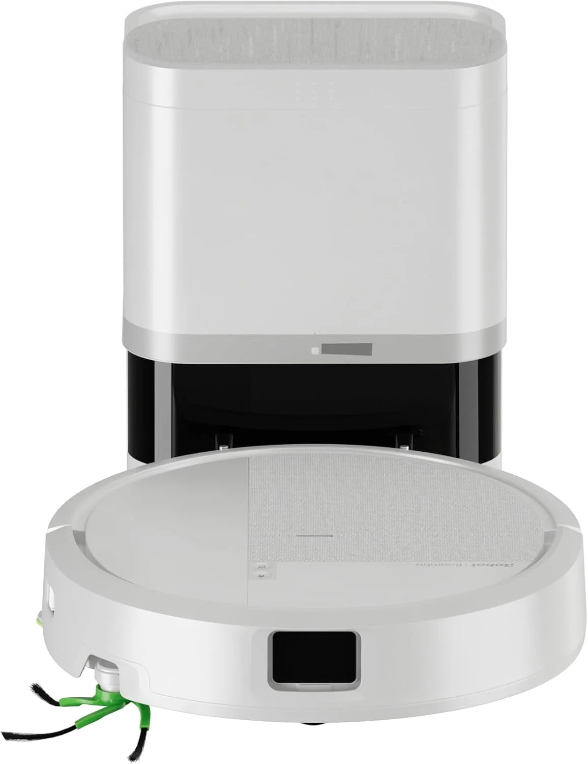iRobot Roomba® 115 Combo ze stacją Auto Empty, robot odkurzająco-mopujący, moc ssania 15000 Pa, nawigacja z Clearview™ LiDAR, biały