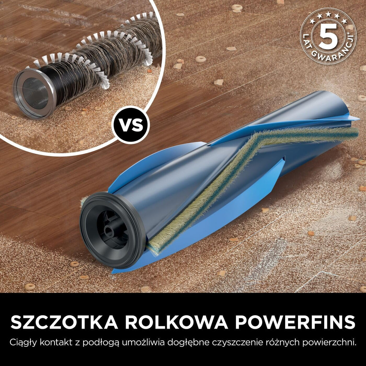 Shark PowerPro odkurzacz bezprzewodowy, granatowy metaliczny, IZ380EU