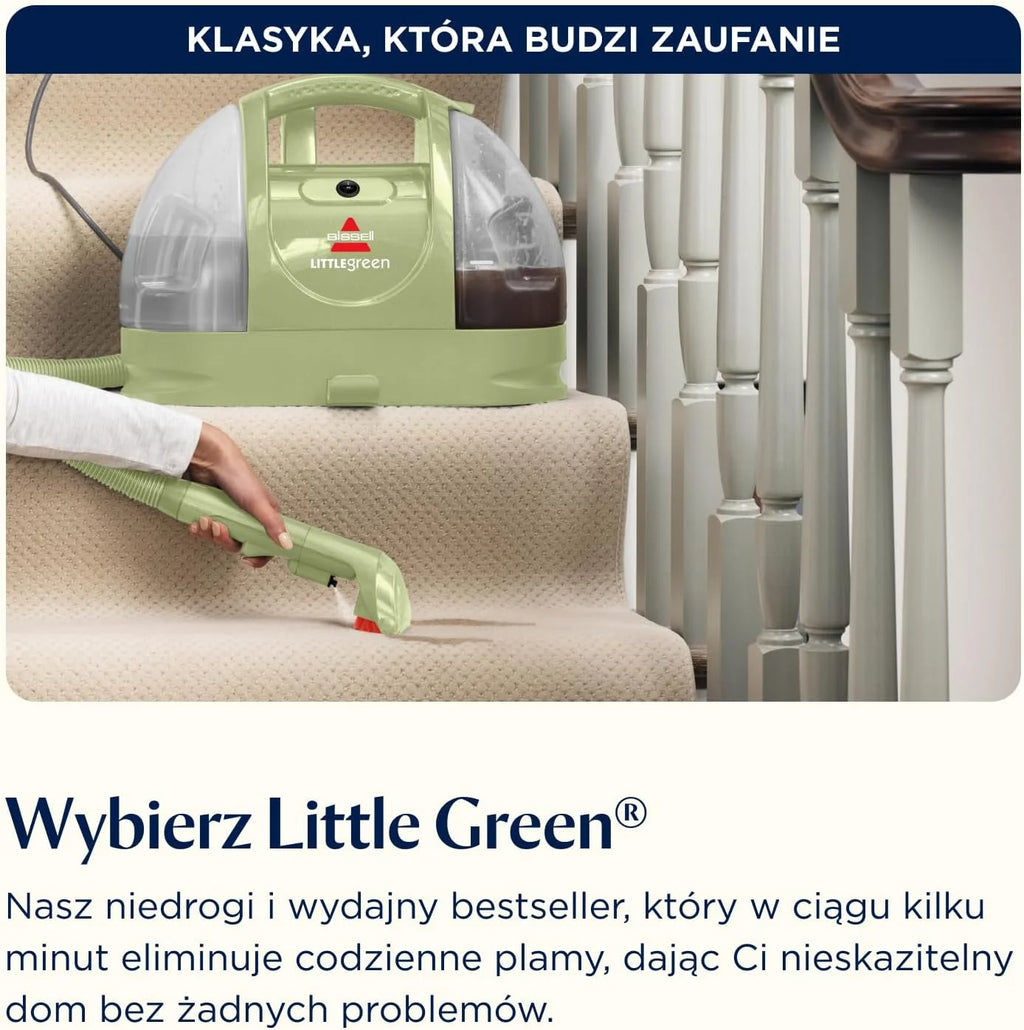 BISSELL Little Green Odkurzacz Piorący do Tapicerki 340W 4098N