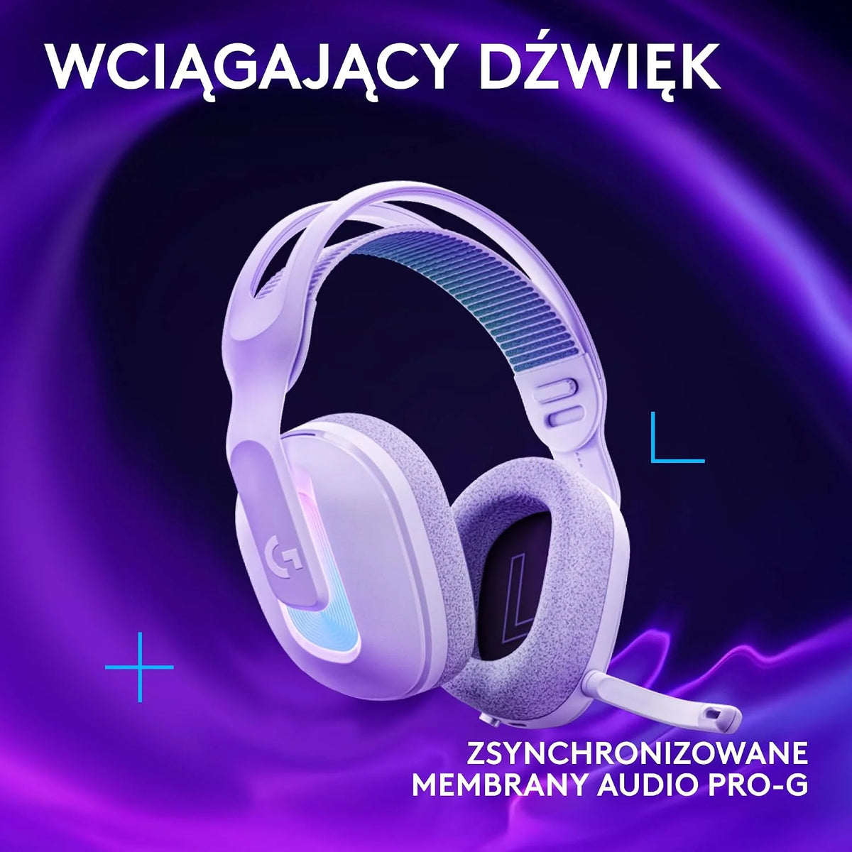 Logitech G G522 LIGHTSPEED, bezprzewodowy zestaw słuchawkowy do gier