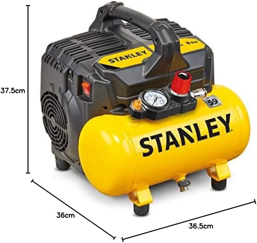 Stanley Sprężarka Powietrza, Żółty/Czarny, 6 l