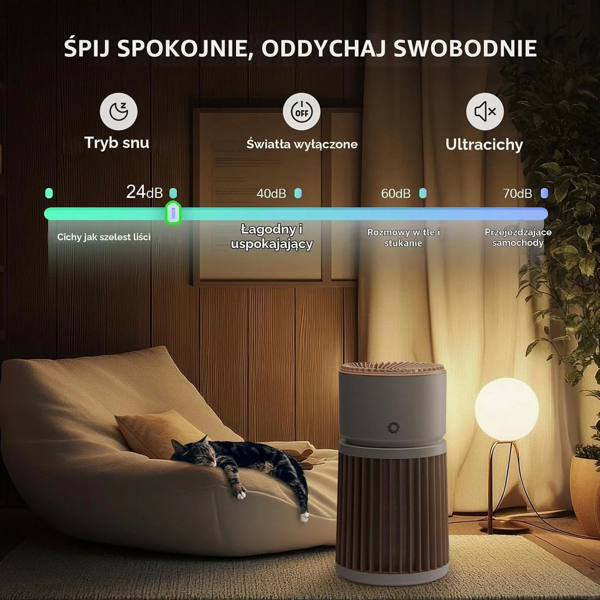 Airthereal Oczyszczacz powietrza zwierzęta domowe H13 filtr HEPA 325 m²