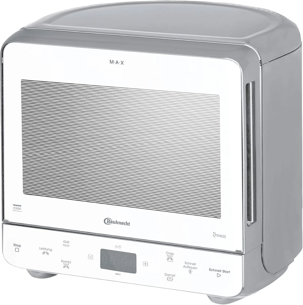 Bauknecht MW 39 WSL/połączenie grilla i kuchenki mikrofalowej/funkcja Crisp / 700 W / 13 l komora gotowania/super kompaktowa konstrukcja/funkcja gotowania na parze/funkcja szybkiego