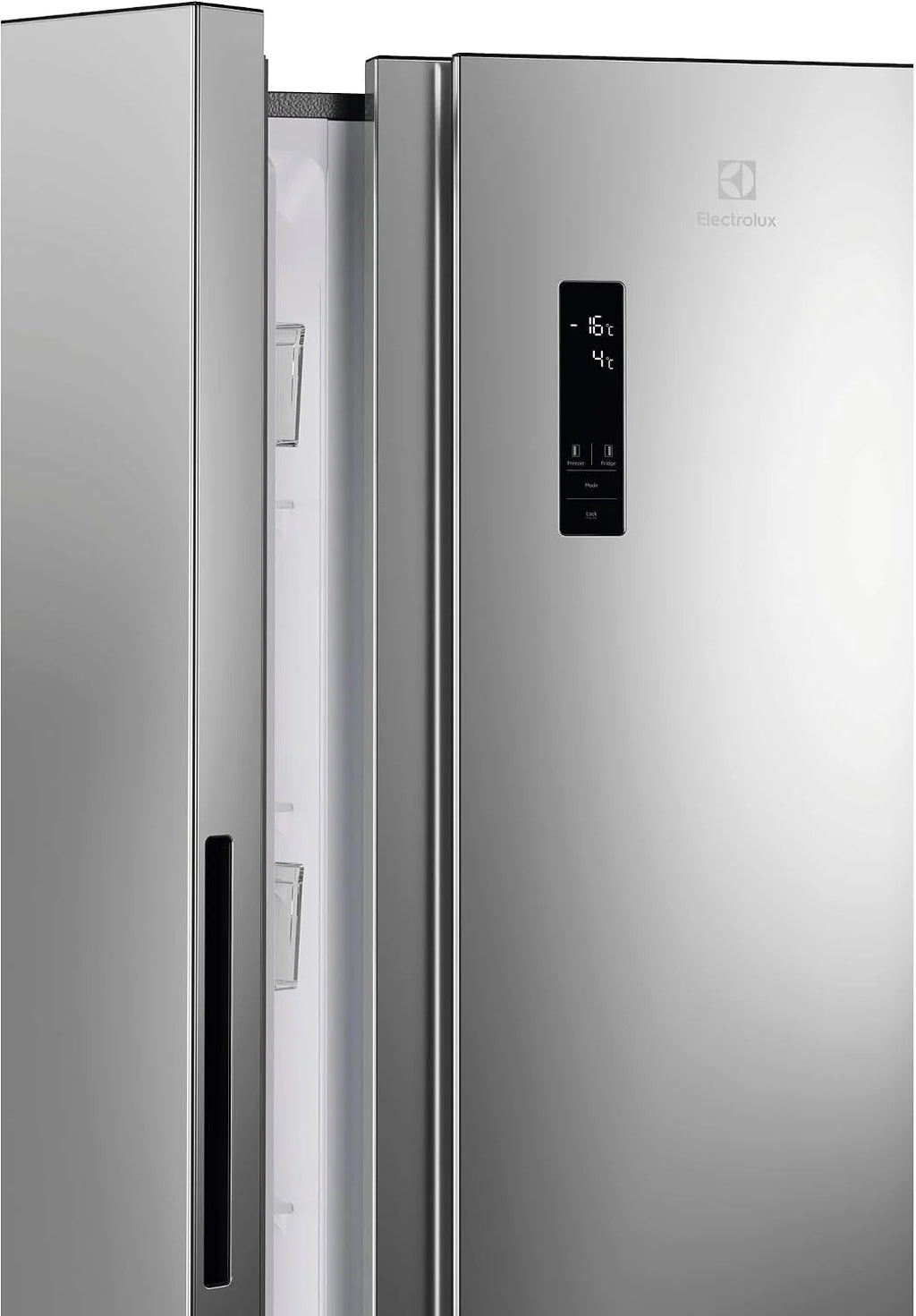 Electrolux EAT6ME53U0 lodówka kombinowana do zabudowy, 532 l (347 +185), klasa E, bez szronu, 360°, regulacja wilgotności, szybkie zamrażanie, sterowanie dotykowe, 39 dB, 220 – 240 V, stal nierdzewna