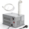 Ultradźwiękowy generator mgły 9 l/h, przemysłowy nawilżacz powietrza, regulowana objętość mgły, ultradźwiękowa maszyna do wytwarzania mgły, z filtrem, rurą PCW, do hodowli grzybów