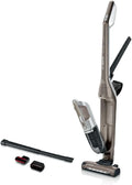 Bosch - Seria 4, bezprzewodowy odkurzacz pionowy Flexxo Gen 2, 28 W, 0,4 litra, 82 dB, metaliczny brąz, BBH3ALL23
