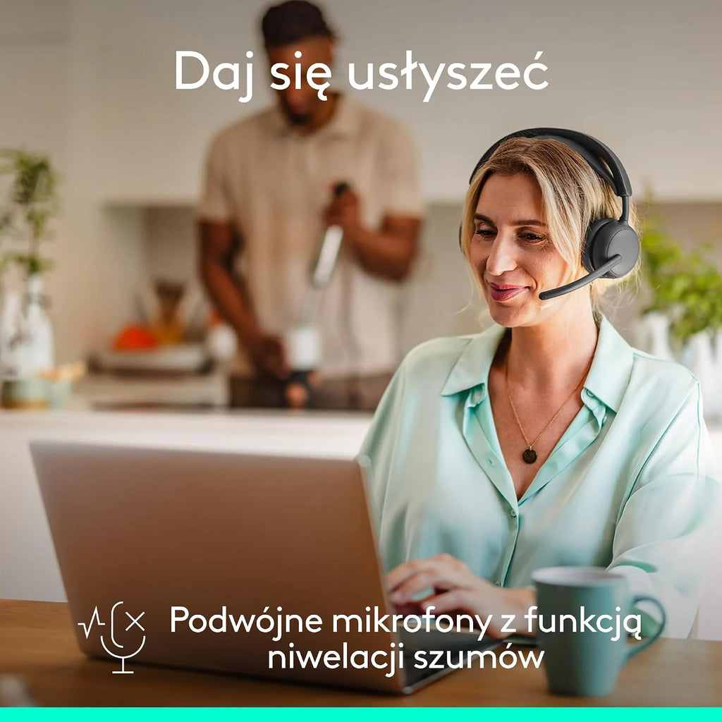 Logitech Zone Wireless 2 ES – bezprzewodowy zestaw słuchawkowy