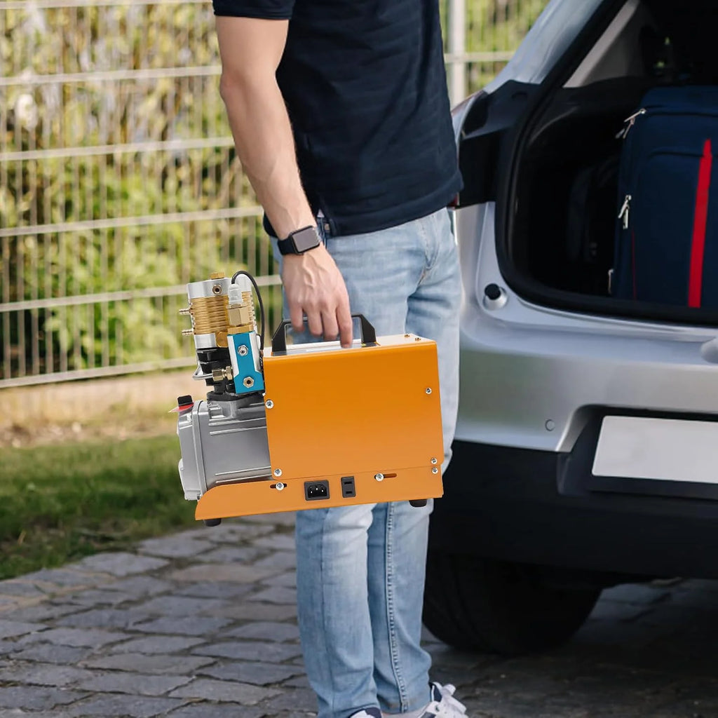 PCP kompresor 1800 W, 2800 obr./min, 300 bar, pompa wysokociśnieniowa, elektryczna sprężarka powietrza 30 MPA z separatorem olejowo-wodnym i wyświetlaczem cyfrowym – wysokociśnieniowa pompa