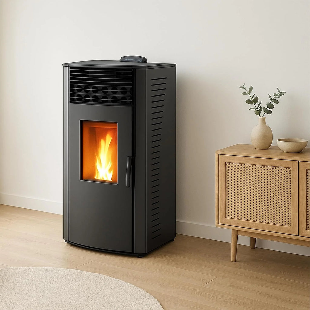 Anita powietrzny piec na pellet 15 kW Czarny Sannover