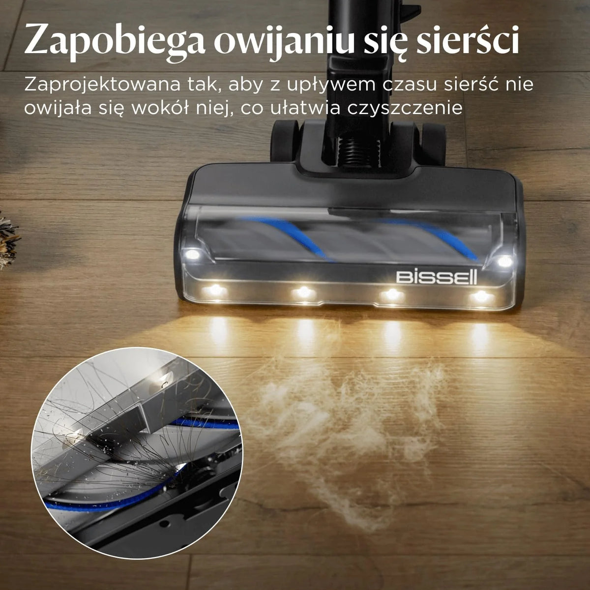 BISSELL PowerClean FurFinder Odkurzacz Bezprzewodowy 200W 4089N