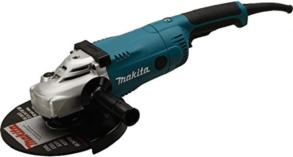 Makita Szlifierka kątowa 230 mm, 2200 W, niebieska, bez walizki, bez tarcz diamentowych