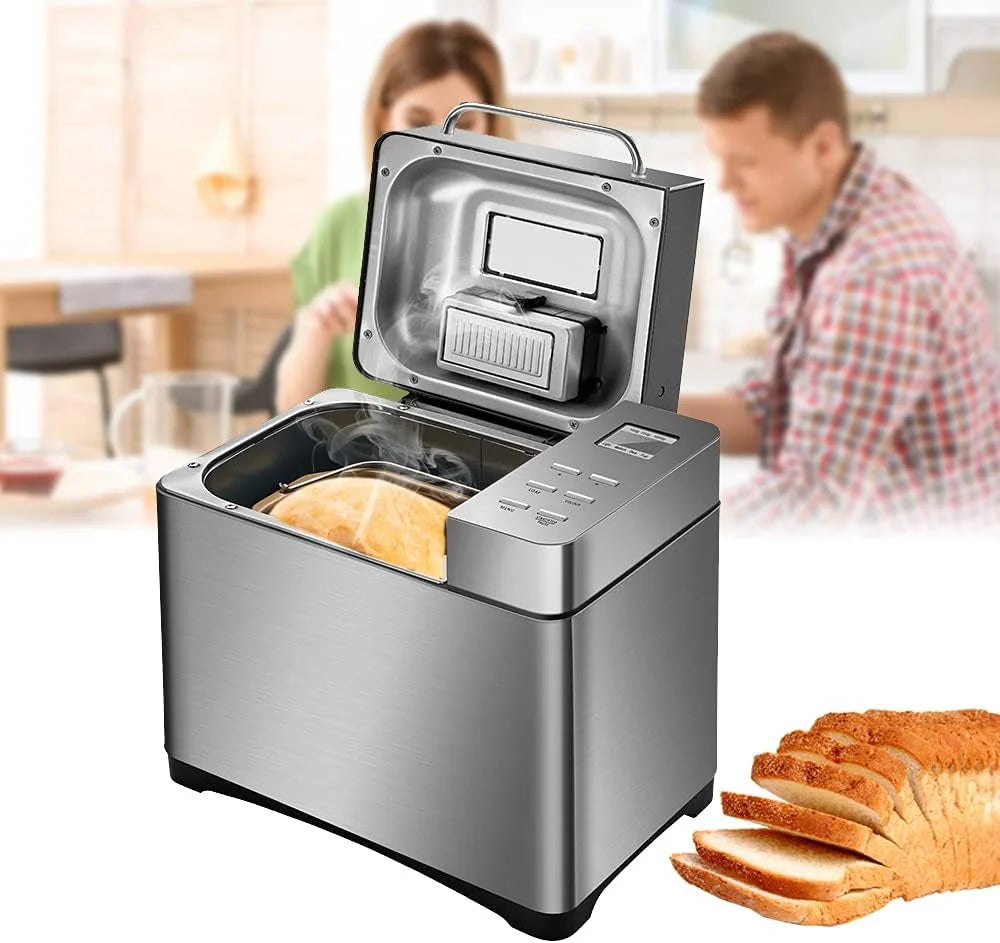 automat do pieczenia chleb, 650 W, 19 programów do pieczenia, 1000 g, automatyczna maszyna do chleba