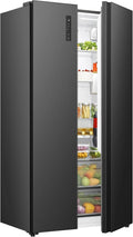 Hisense RS3P558NEFD lodówko-zamrażarka/wolnostojąca/pojemność całkowita 544 l/37 dB/EEK: D/Total No Frost/Big Box/czujnik temperatury/komora drzwiowa XXL/ (szer. x wys. x gł.): 91,1 × 178,6 × 61,5