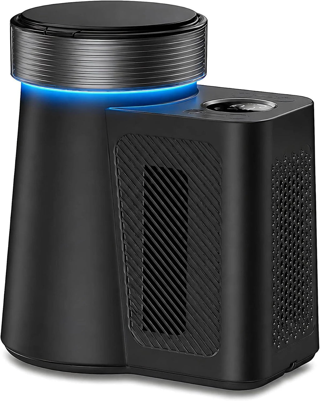 Elektryczna chłodziarka do wina 2-20°C cicha 750ml przenośna Black