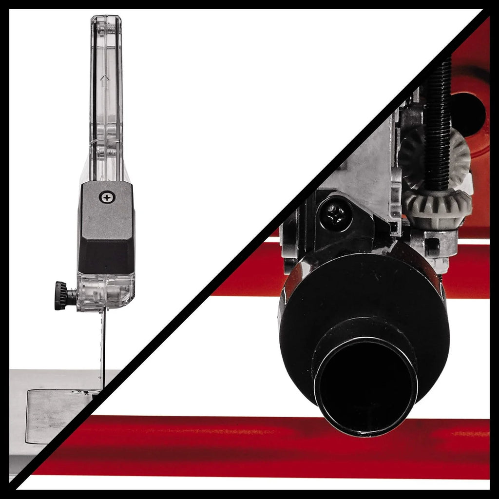 Einhell Akumulatorowa pilarka stołowa TE-TS 36/210 Li-Solo Power X-Change (36 V, Li-ion, brzeszczot Ø210 x Ø30 mm, prawe przedłużenie stołu, w tym ogranicznik kątowy, bez akumulatora i ładowarki)