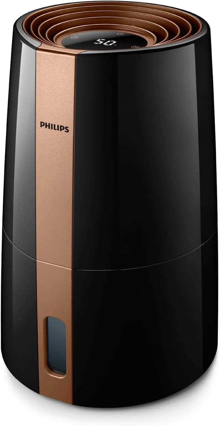 Philips Nawilżacz Ewaporacyjny serii 3000, do 45 m², NanoCloud, 3 l, Czarny