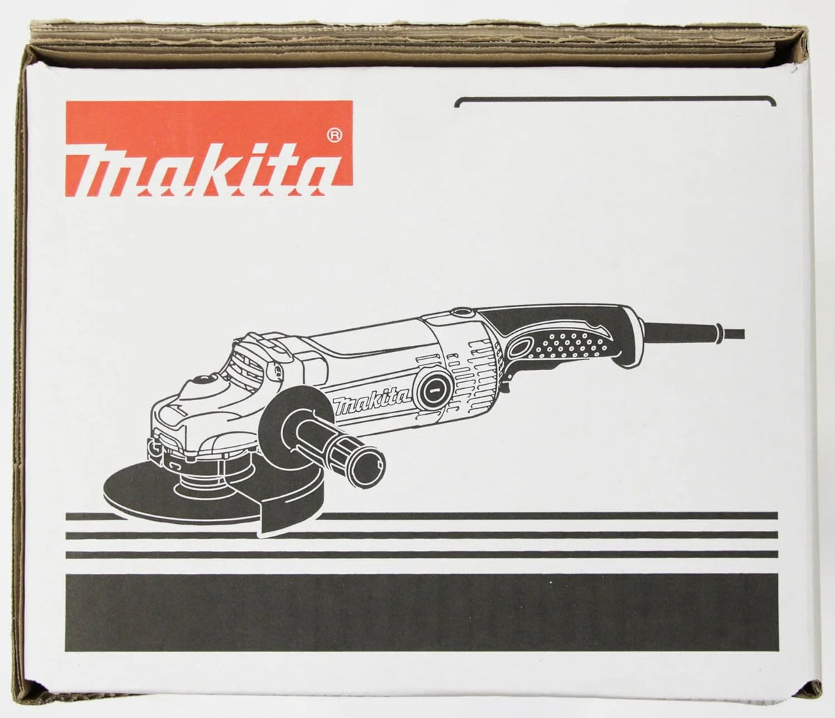 Makita Szlifierka Kątowa, Czarny/Niebieski, 455 x 250 x 132 mm