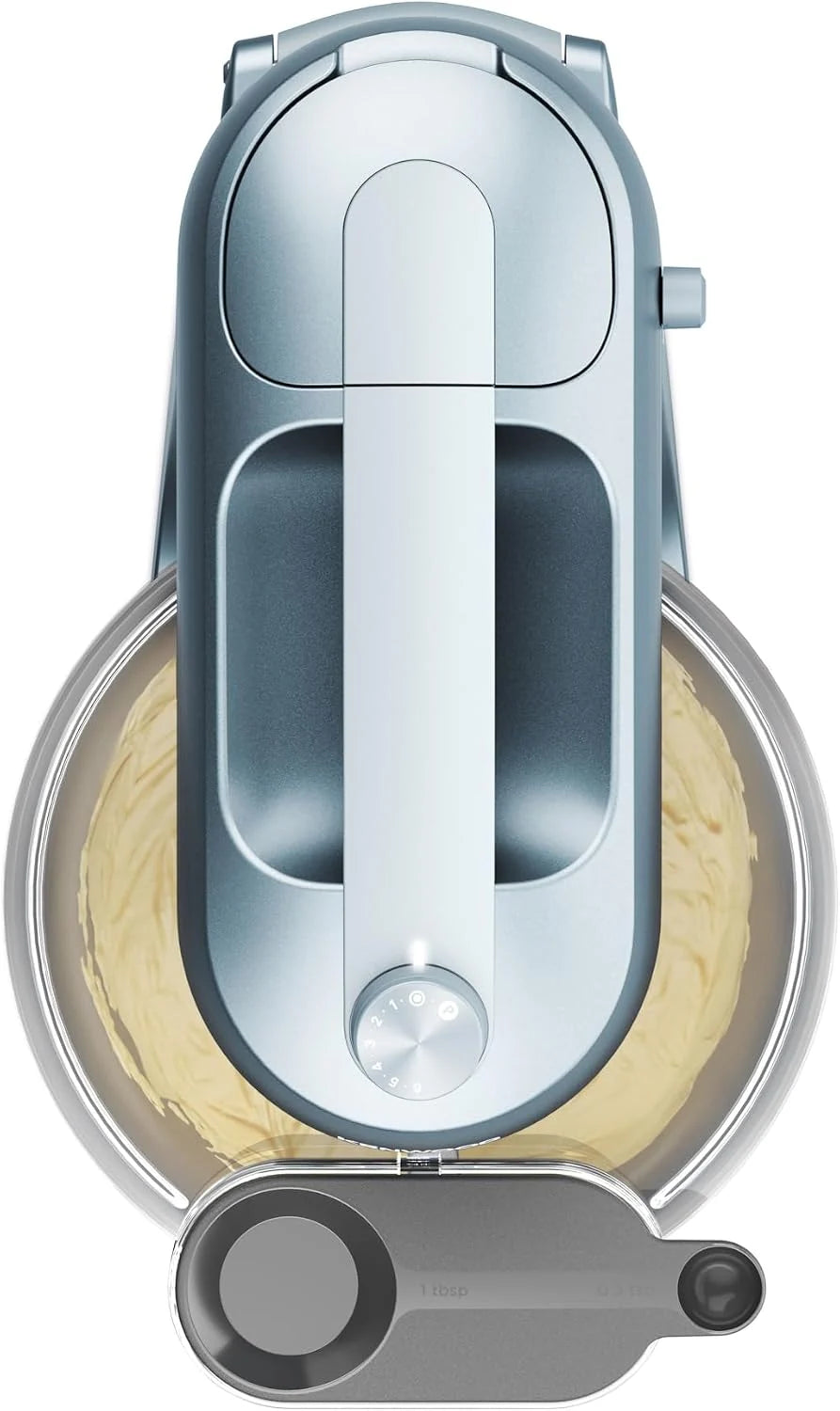 Kenwood Go Collection KZM35 000GY planetarna z konstrukcją oszczędzającą miejsce, kompaktowa maszyna do ugniatania z miską 4 l, 3 narzędzia mieszające, 6 prędkości, tylko 30 cm wysokości, uchwyt, moc