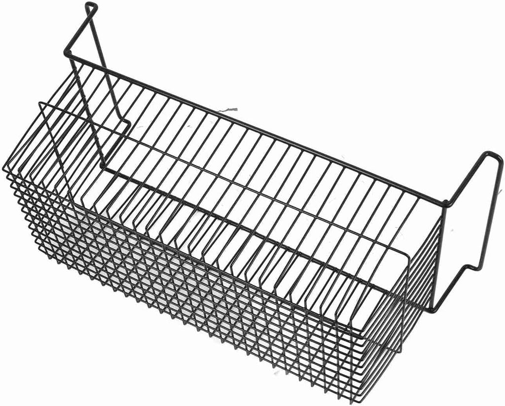 2 szt. Pojemniki do Zamrażarki Skrzyniowej Głęboki Kosz Możliwość Układania w Stosy Regał do Przechowywania Drut Metalowy, dł. 56,5 Cm X szer. 25,2 Cm X wys. 24 , Zamrażarek, Lodówek i Półek