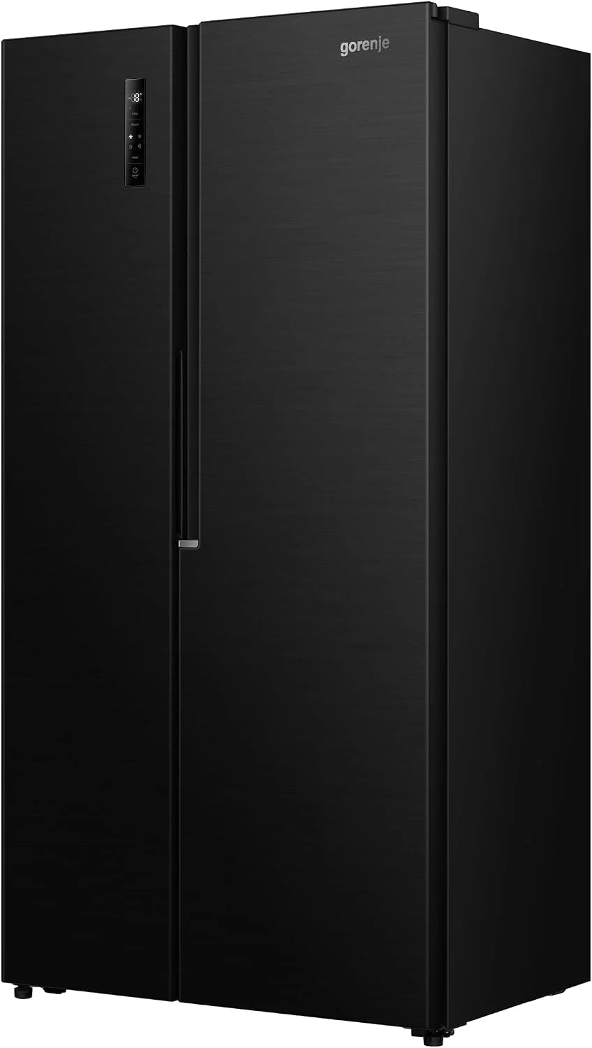 Gorenje NRS917E41BX lodówko-zamrażarka/wolnostojąca / 544L/39dB/ EEK: E/NoFrost Plus/EcoModus/Multiflow 360°/ CrispZone/FastFreeze/(szer. x wys. x gł.): 91,1 × 178,6 × 61,5 cm/czarna