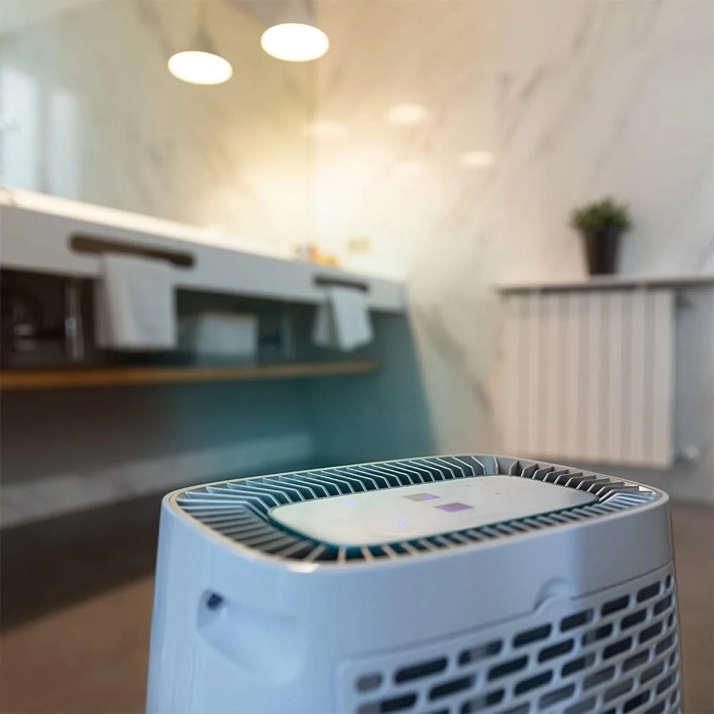 Cecotec Wydajny osuszacz BigDry 4000 Expert Connected 10L Pojemność 2,5L Sterowanie Wi-Fi Sterowanie dotykowe Wyświetlacz LED Zegar 24h 2 prędkości Wybór wilgotności