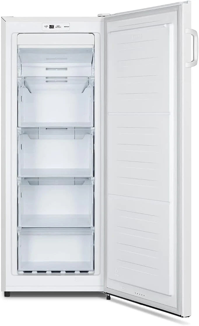 Hisense FV191N4AW2 Zamrażarka/TotalNoFrost/SuperFreeze/Alarm drzwiowy/Multiflow 360°/ BigBox/ 143,4 cm/zamrażarka 147 l/ 41 dB/ 205 kWh/rok/wygląd Inox, kolor biały
