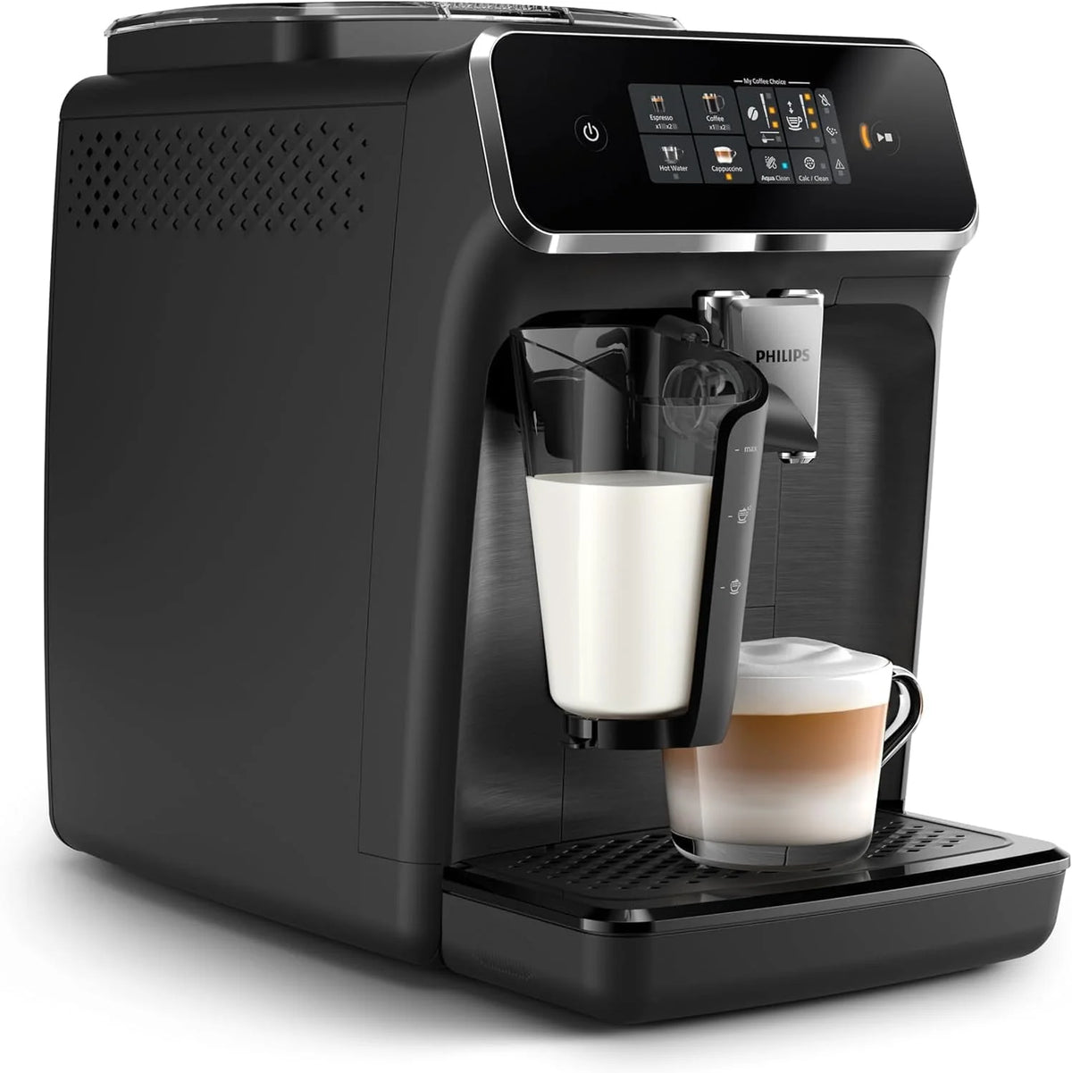 Philips Automatyczny Ekspres do Kawy 2300, LatteGo, Czarny