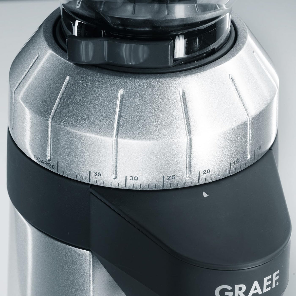 Graef CM800 Młynek Do Kawy, Aluminium, 128 W, Srebrny/Czarny
