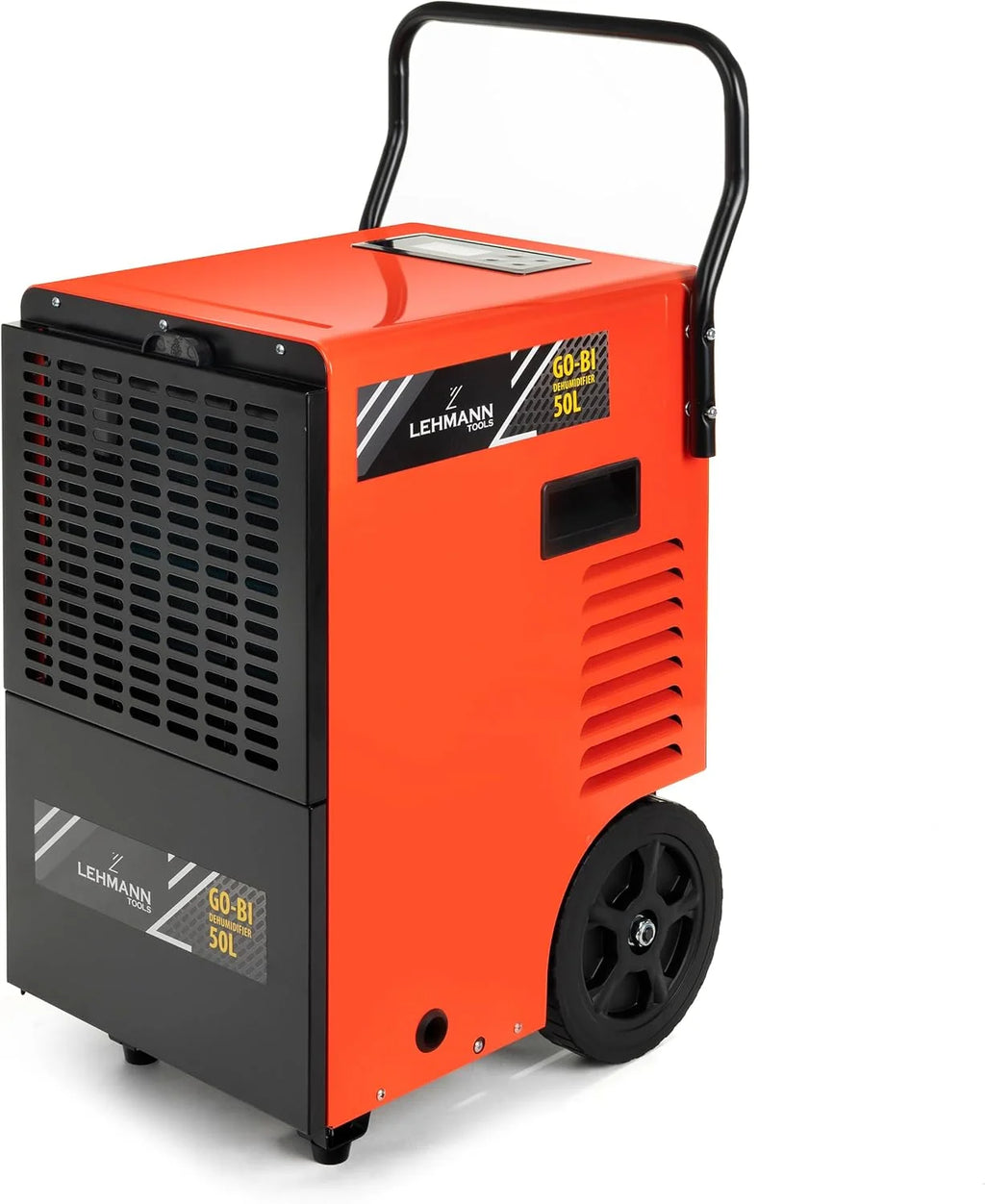 Lehmann LTODH-0950 osuszacz powietrza GO-BI | wydajność osuszania do 50 l/dzień | osuszacz przemysłowy | nadaje się do pomieszczeń i piwnic do 120 m²