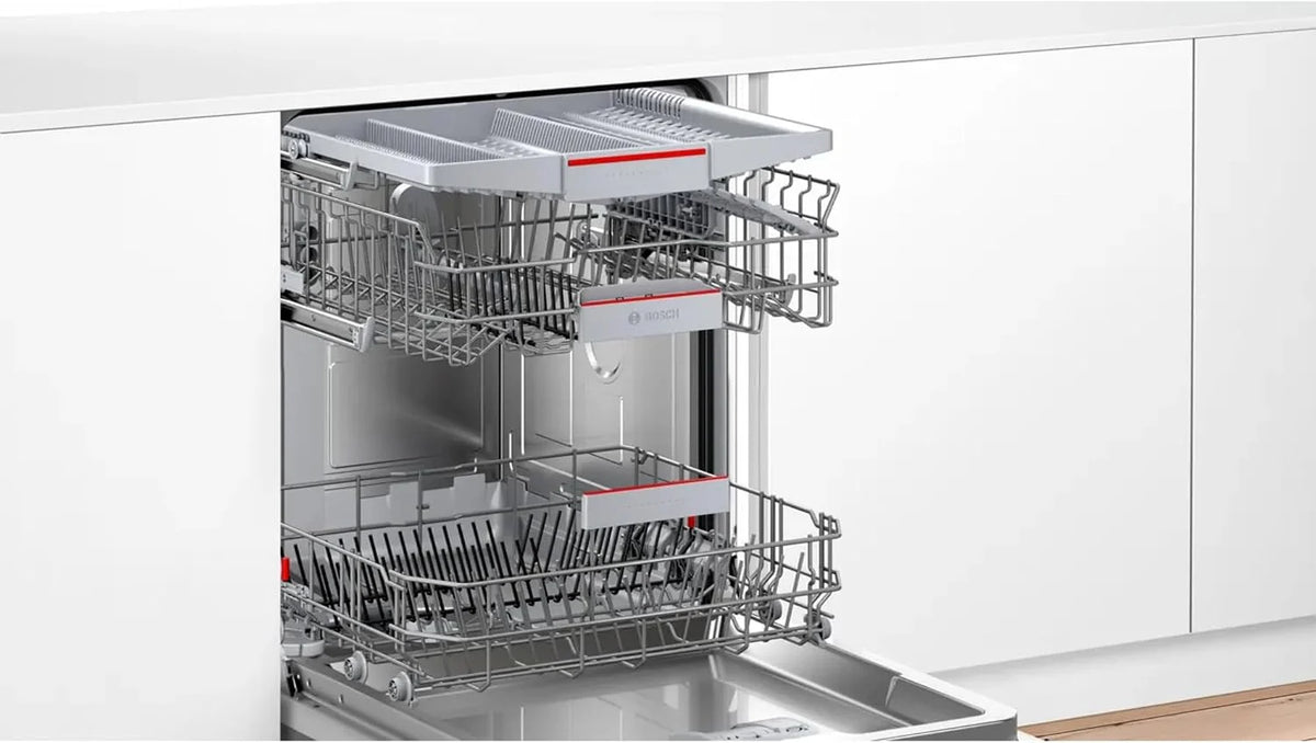 Bosch SMI4EVS08E seria 4 zmywarka do zabudowy z frontem Silver