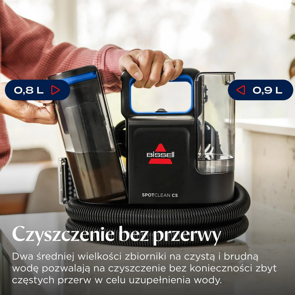BISSELL SpotClean C5 Odkurzacz Piorący do Tapicerki 400W 3861N