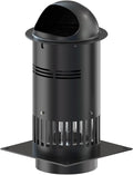 Wentylator kominkowy 50 W, odporny na wysokie temperatury wentylator kominkowy z osłoną przeciwdeszczową do cichej pracy i szybkiego odprowadzania dymu, odpowietrznik dachowy 149 mm