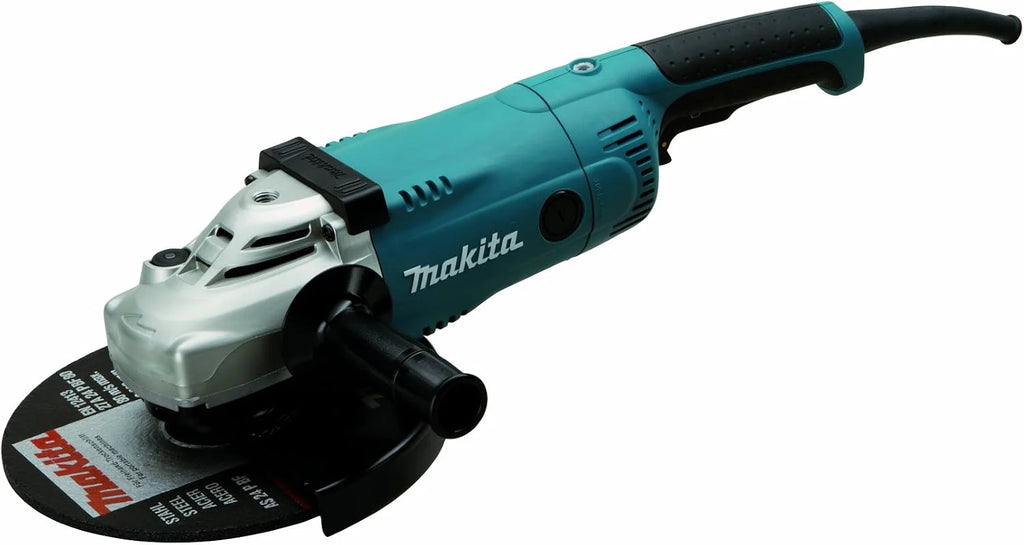 Makita Szlifierka kątowa 230 mm, 2200 W, niebieska, bez walizki, bez tarcz diamentowych