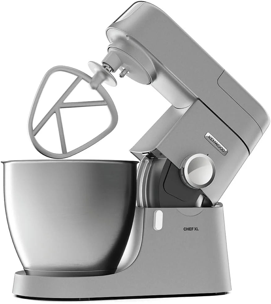 Kenwood KVL4100S Chef XL Robot Kuchenny, Stal Nierdzewna, 1200 W, 6.7 L, Srebrny