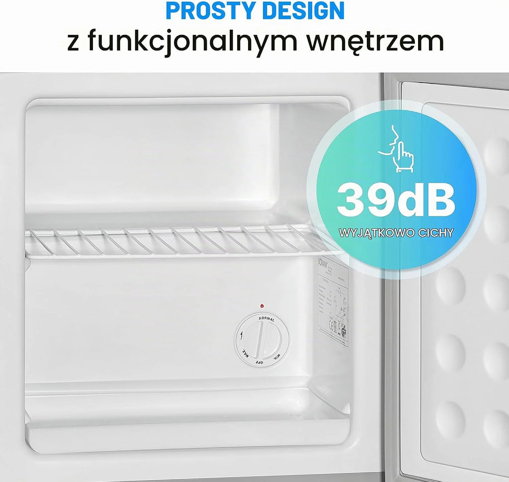 Bomann GB 341.1 zamrażarka/pojemność użytkowa 31 litrów/zakres temperatur: ≤ -18°C/miska na kostki lodu/inox