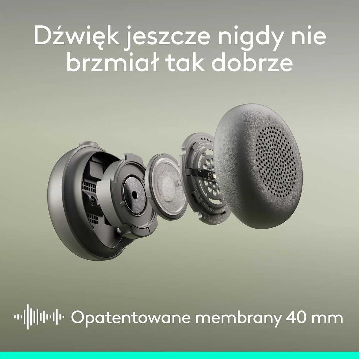 Logitech Zone Wireless 2 ES – bezprzewodowy zestaw słuchawkowy