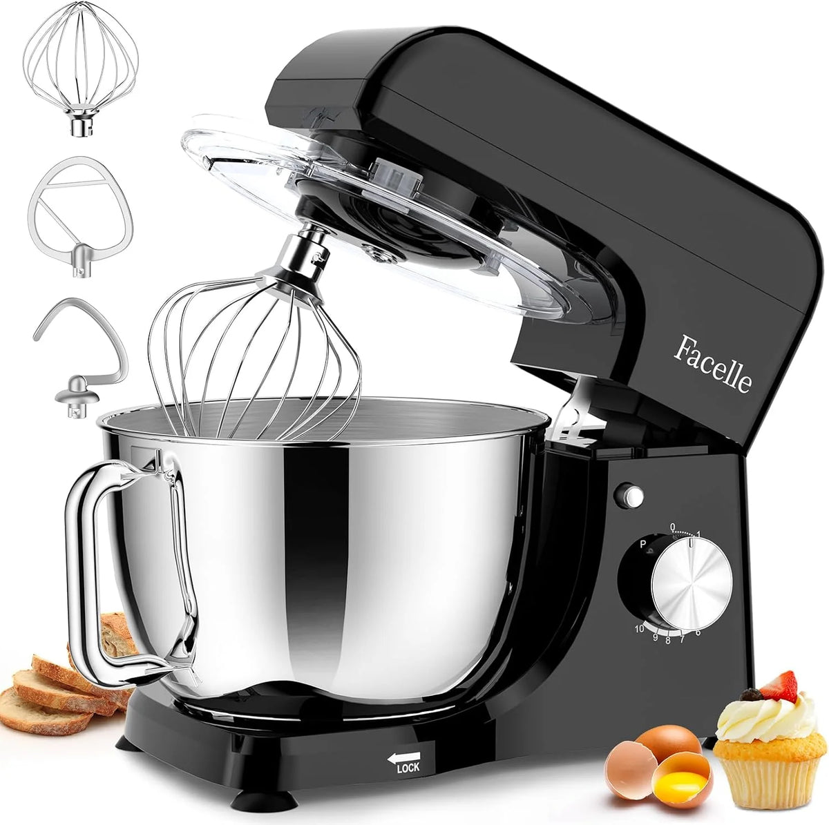 Facelle robot kuchenny SM1521 Black