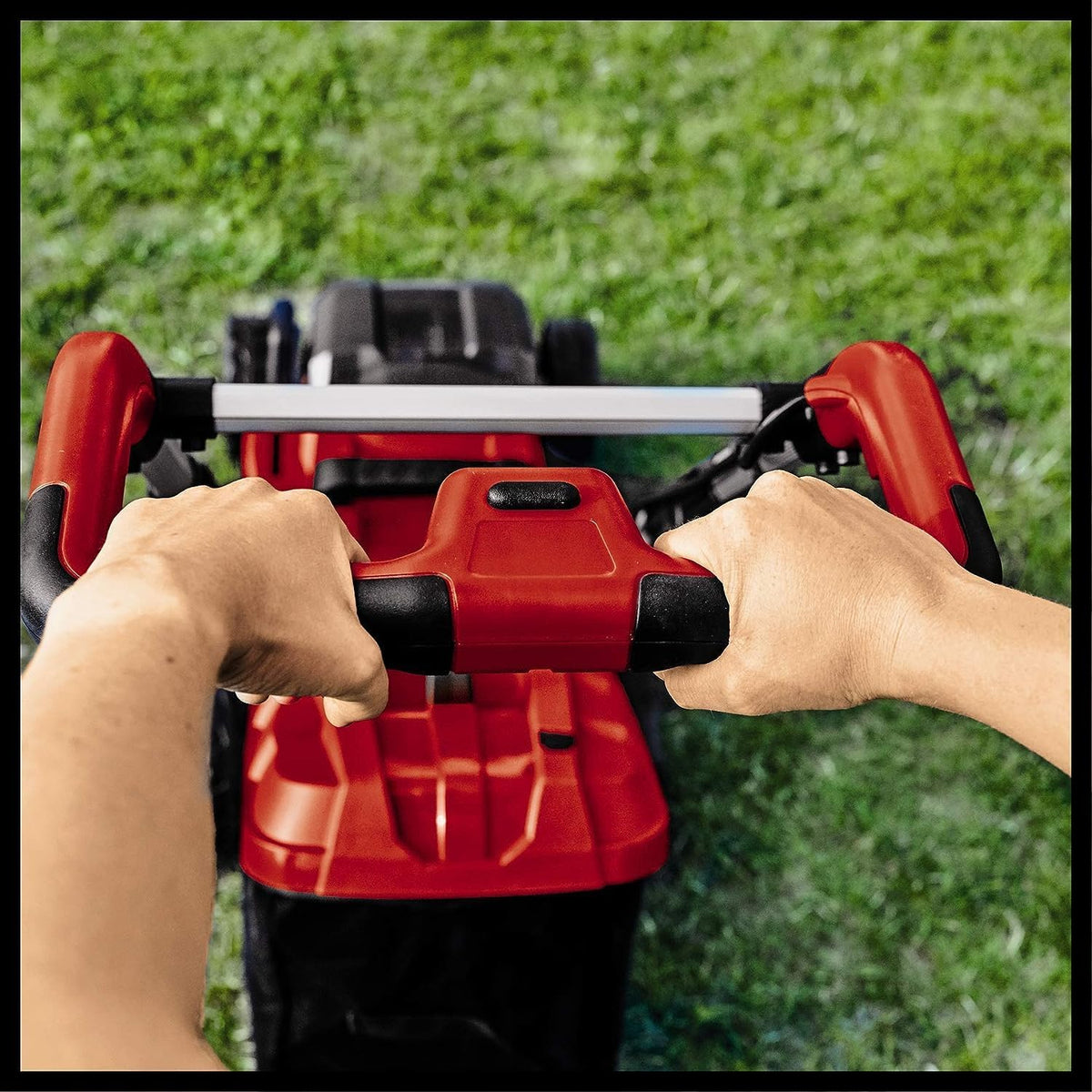 Einhell Ge-Cm 36/34-1 Li-Solo Kosiarka Akumulatorowa, Czerwony/Czarny, 33.5 cm