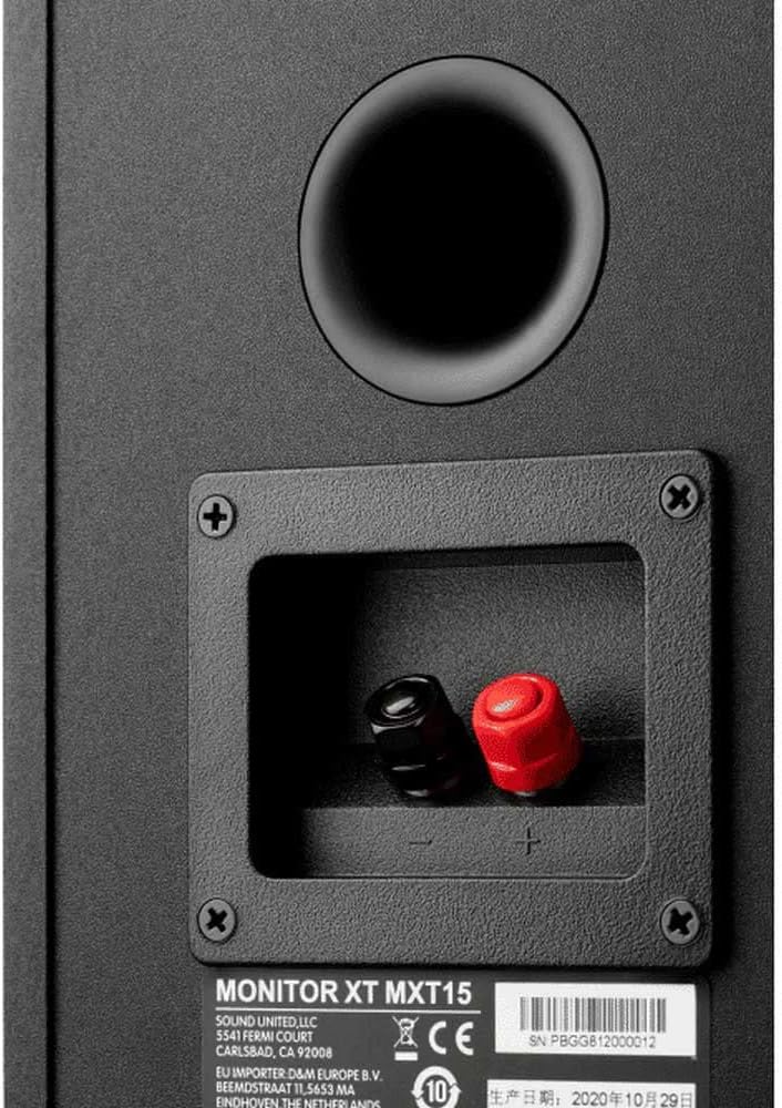 Polk Audio MXT15BK Głośniki, Czarny, 17.5 x 15 x 25 cm