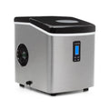 Klarstein Mr. Silver Frost kostkarka do lodu - 150 W, zbiornik 3,3 litra, wyściółka z tworzywa sztucznego bez smaku, system pomp, łatwy do czyszczenia, odłączane części, stal nierdzewna, czarny