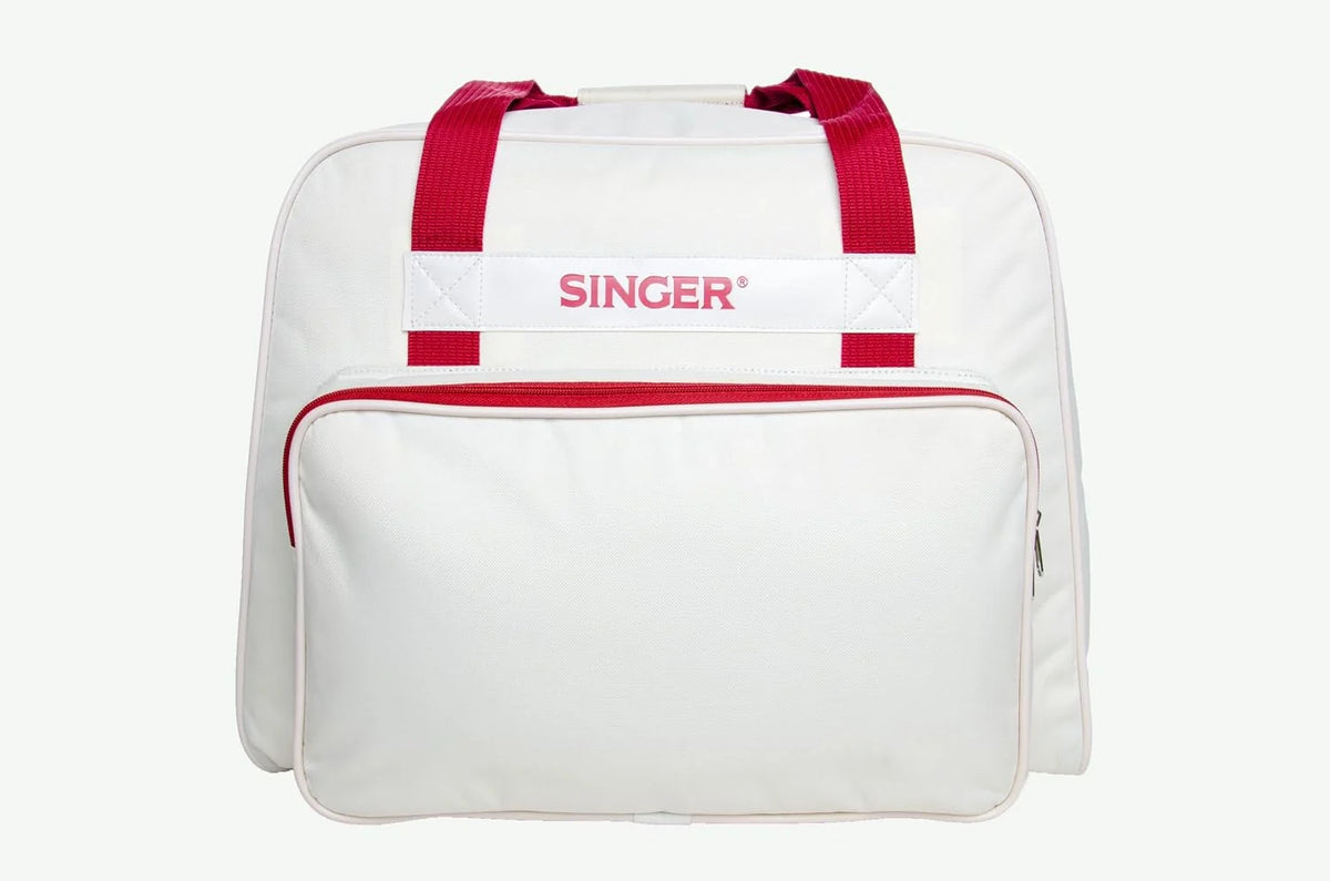 Singer maszyna do szycia Heavy Duty 4432 z torbą i stópką overlock CUCIREONLINE w kolorze szarym z metalu