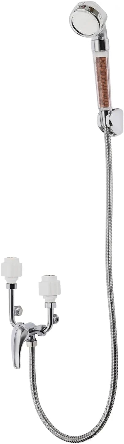 Elektryczny zbiornik ciepłej wody 2 kW, 50 l/80 l/100 l ABS, bojler ciepłej wody z ekranem LED, bojler zimnej i ciepłej wody 220 V do łazienki, zawieszony pionowo (głowica prysznicowa + armatura
