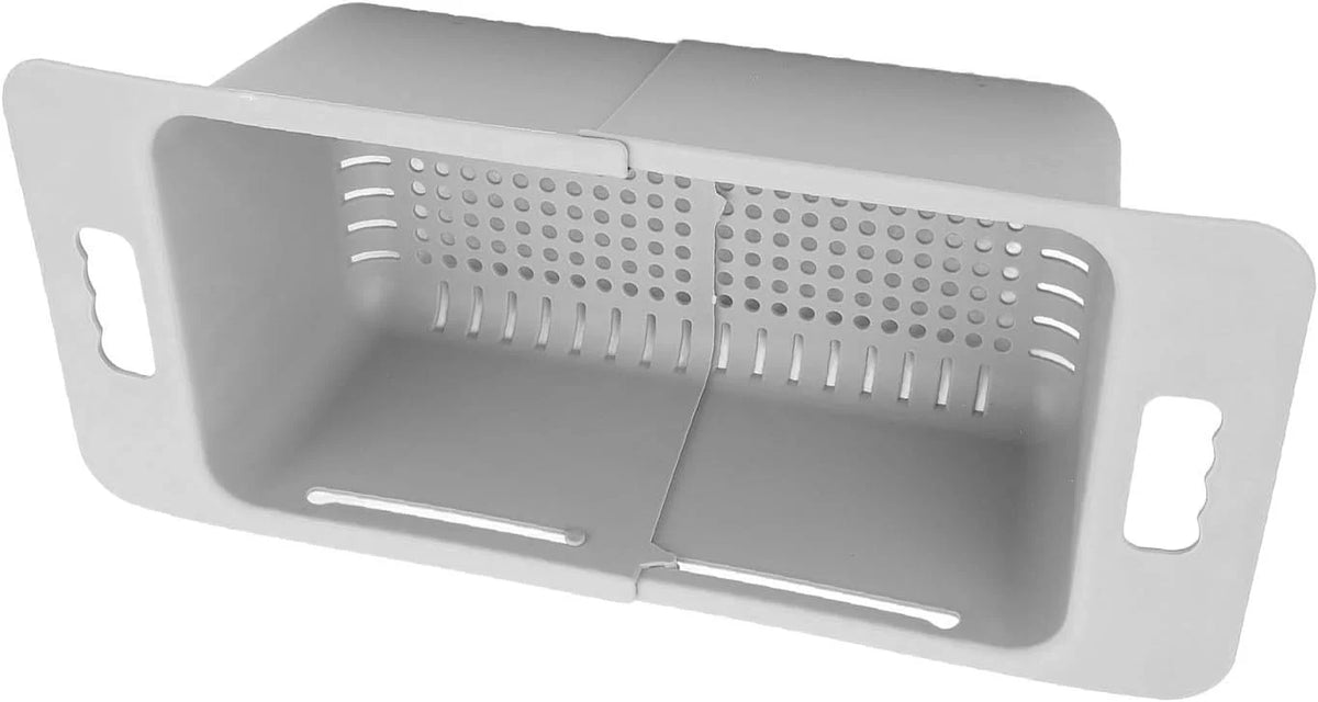 Regulowana zamrażarka nizer 40-52 cm, rozszerzalny kosz do przechowywania, trwały, wielofunkcyjny drenaż, pojemność 15-25 kg, idealny do zamrażarek skrzyniowych, oszczędność miejsca rozwiązanie