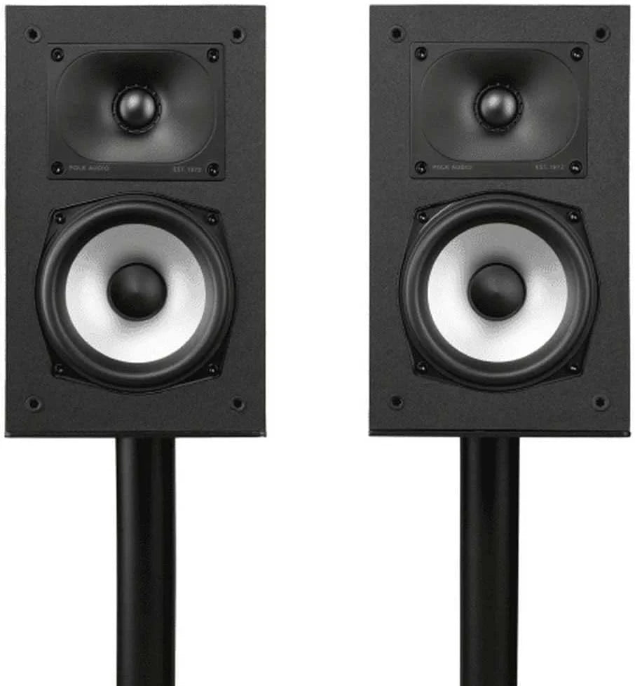 Polk Audio MXT15BK Głośniki, Czarny, 17.5 x 15 x 25 cm