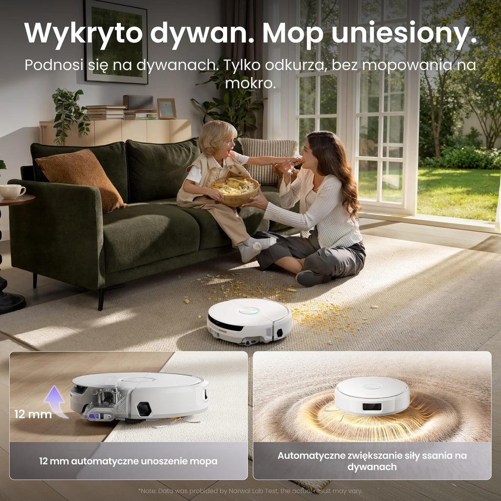 Narwal Freo 20 Edge Samooczyszczający Robot Sprzątający z Mopem Taśmowym