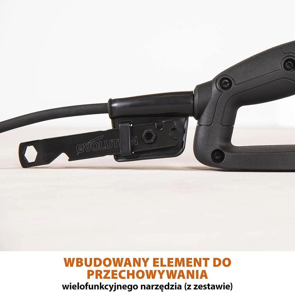 Evolution Power Tools Elektryczna przecinarka tarczowa i pilarka do betonu R230DCT z tarczą diamentową 230 mm (9”) do cięcia kamienia i metalu